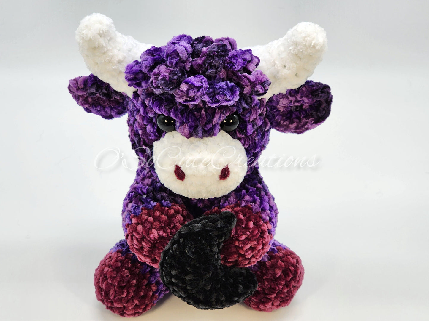 Celestial Moon Highland Cow Plush