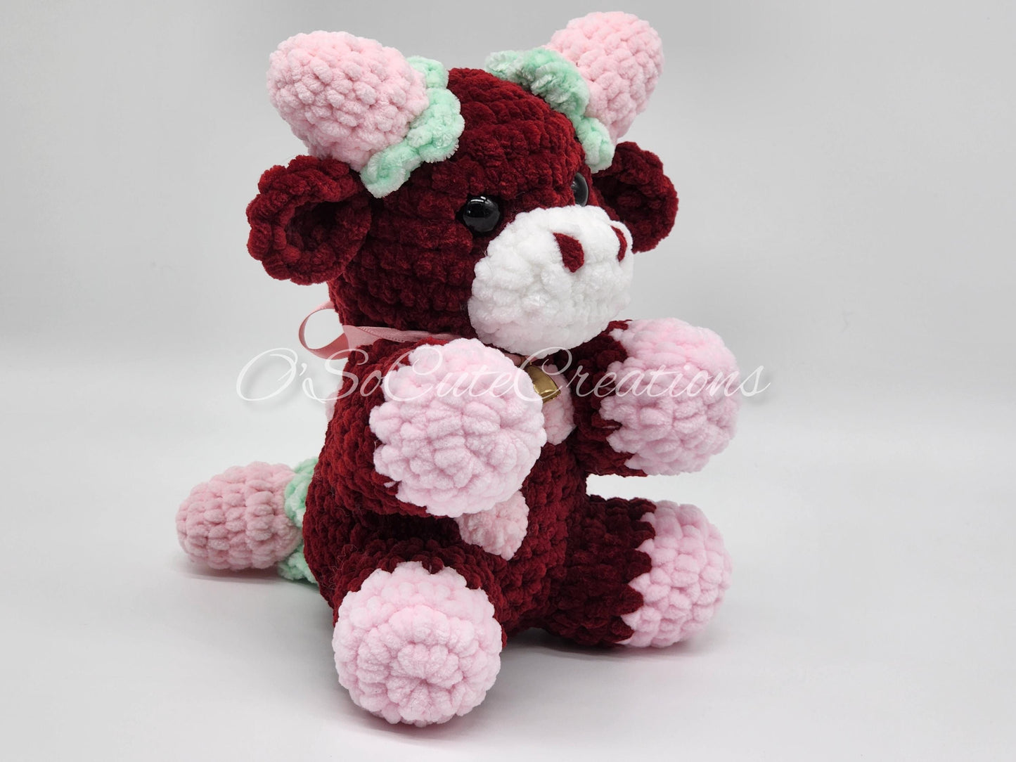 Strawberry Cow Plushie