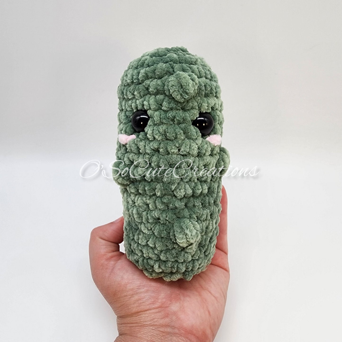 Crochet Emotional Support Pickle