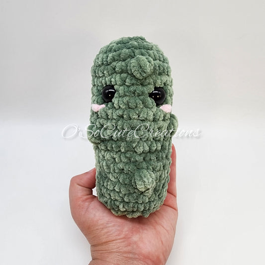 Crochet Emotional Support Pickle
