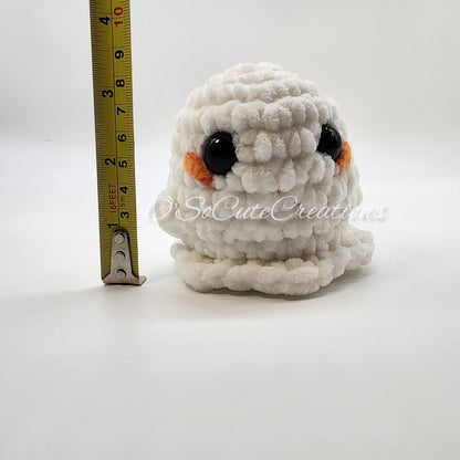 Mini Crochet Ghost Plushie