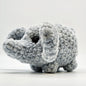 Crochet Gray Elephant Plushie