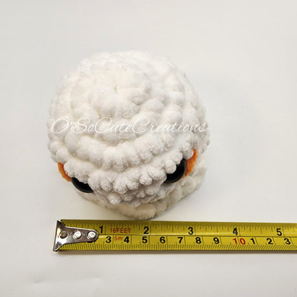 Mini Crochet Ghost Plushie