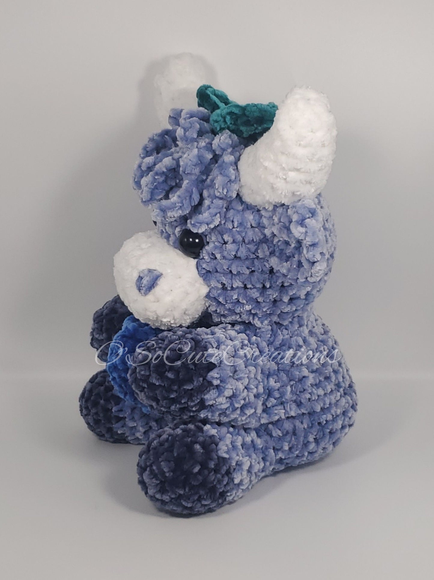 Blueberry Highland Cow Plushie