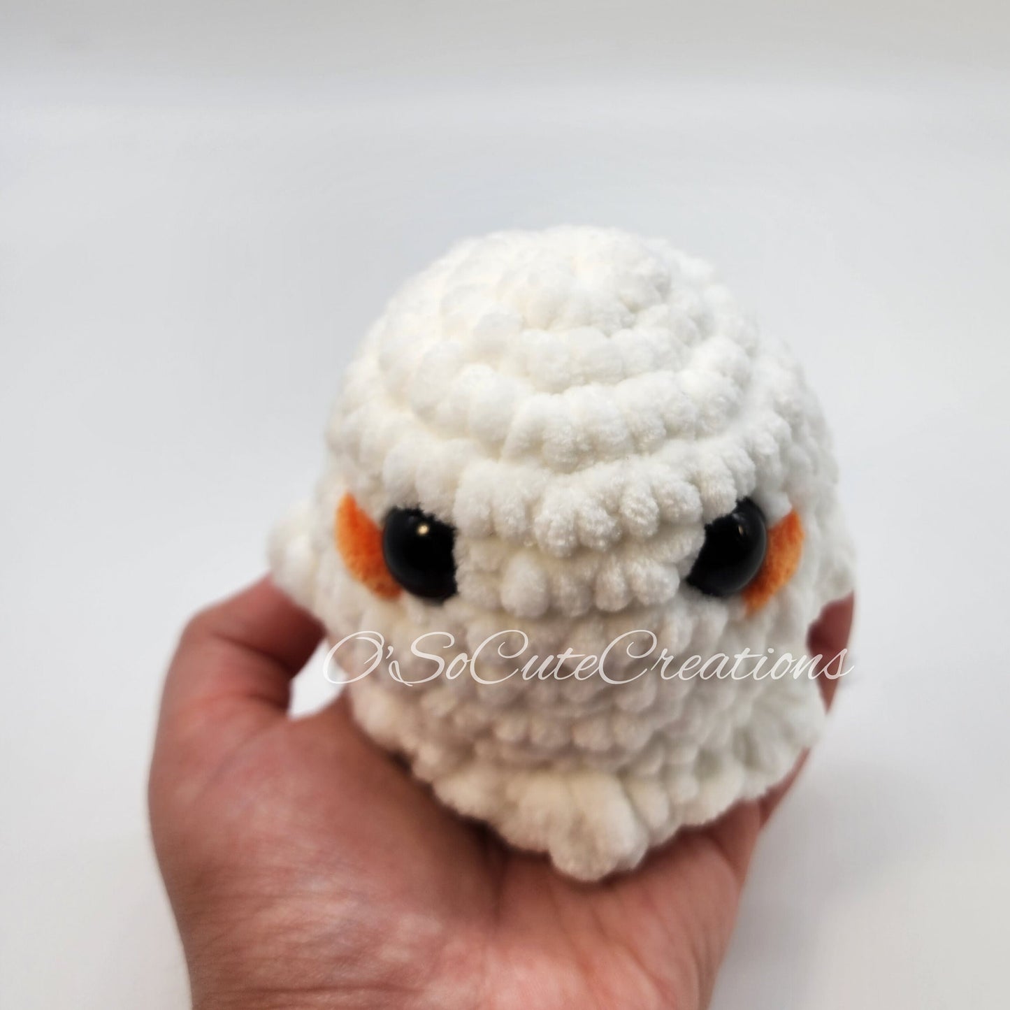 Mini Crochet Ghost Plushie
