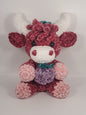Raspberry Highland Cow Plushie