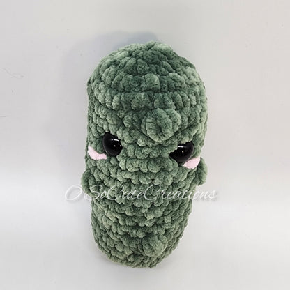Crochet Emotional Support Pickle
