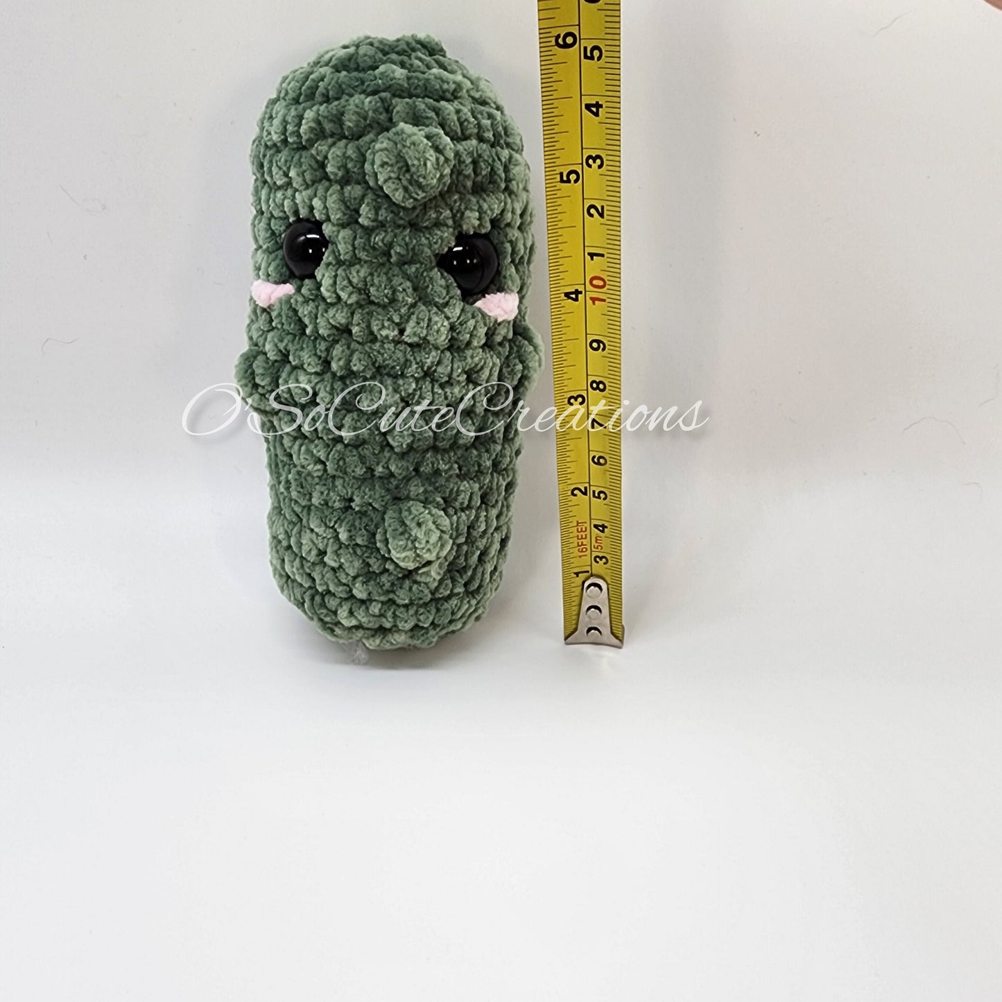 Crochet Emotional Support Pickle