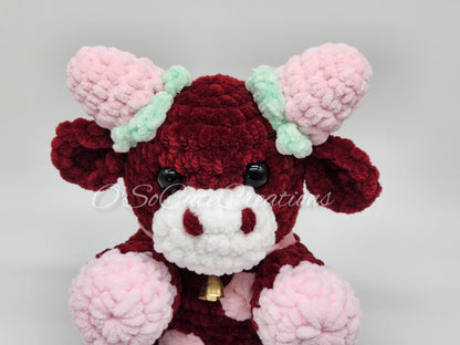 Strawberry Cow Plushie
