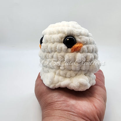 Mini Crochet Ghost Plushie
