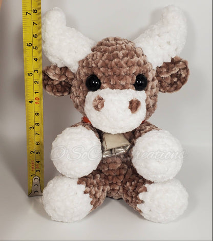 Crochet Mini Highland Cow Plushie