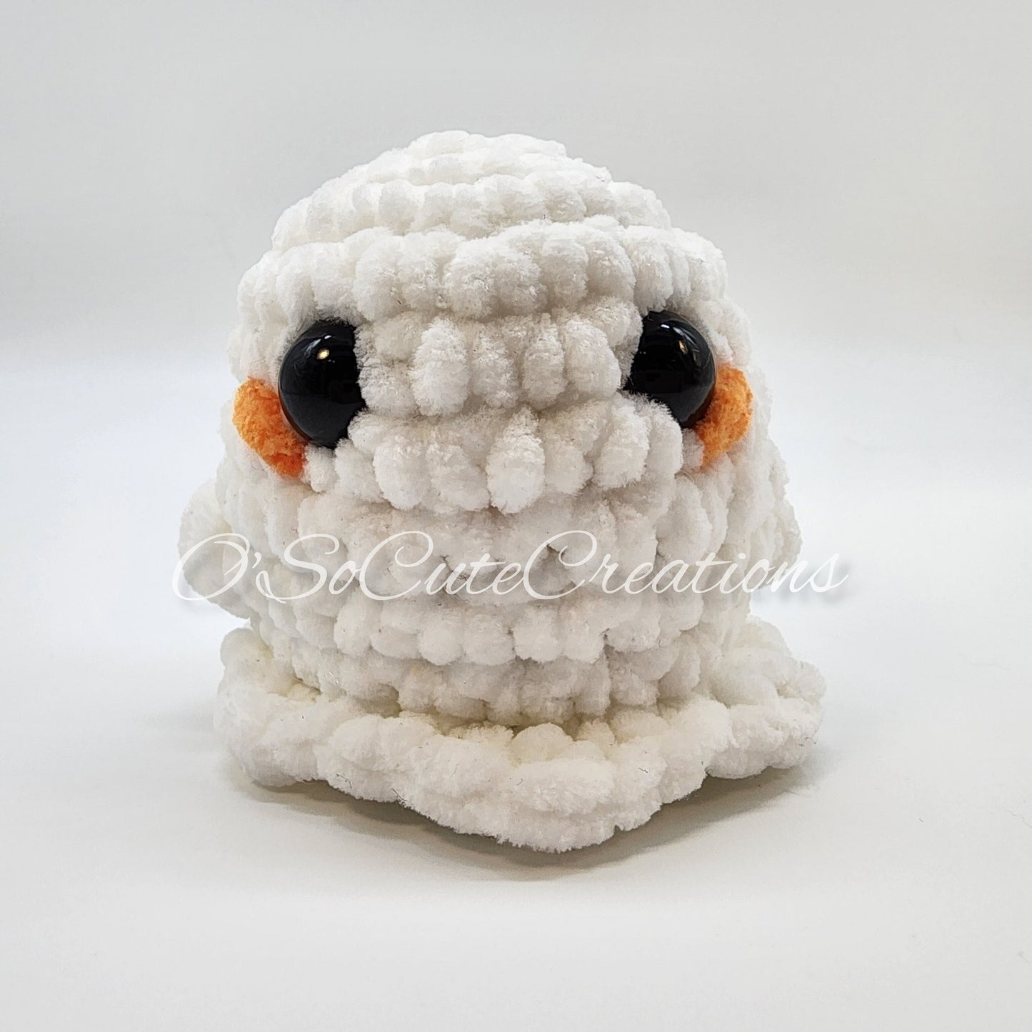 Mini Crochet Ghost Plushie